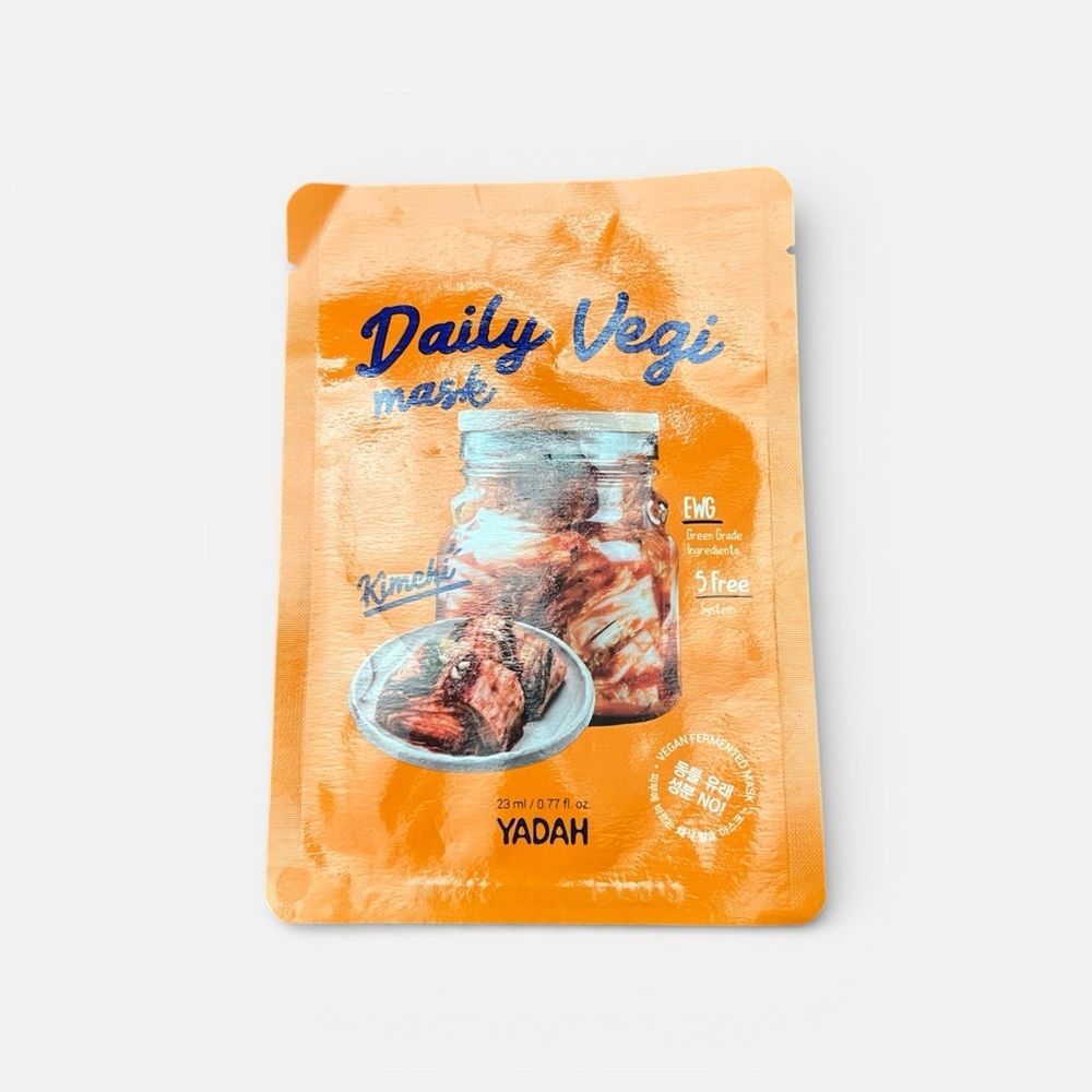 5/$25 Yadah Daily Vegi Mask